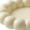 Homeroots 5in Light Yellow Resin Handmade Round Trinket Tray 724181 - alternate 2