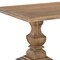 Homeroots 96" Brown Solid Wood Double Pedestal Base Dining Table 565238 - alternate 5