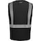 Ironwear Hi-Vis Safety Vest M , Zipper 5 Pockets 1284-BKZ-RD-MD - alternate 2