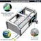 Wrightmaster 13 ft. x 8.2 ft. x 8.2 ft. Inflatable Paint Booth with 370W and 550W Blowers, Air Filter System ZR-PQZP-4X2.5X2.5M-N - alternate 5