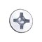 Auveco PHILLIPS FLAT HEAD TAPPING SCREW, ZINC - #12 X 1 1/4in, 100PK 25665 - alternate 2
