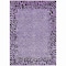 Homeroots 5' X 8' Purple Animal Print Washable Indoor Outdoor Area Rug 607663 - alternate 2