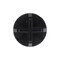 Auveco Push-Type Retainer, Black Nylon, 10PK 21703 - alternate 2