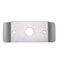 Trans Atlantic Co. Aluminum Pull Plate/Handle with Cylinder Hole for Exit Devices ED-PP05501-AL - alternate 2