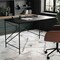 Martha Stewart 23.5 in. D X 47.25 in. W X Engineered Wood, Steel, Black Top/Oil Rubbed Bronze Frame XU-DK-4-BK-MS - alternate 3