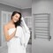 Anzzi Eve 8-Bar Wall Mounted Electric Towel Warmer Rack in Polished Chrome TW-AZ012CH - alternate 3
