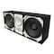 Deejay Led Loaded Box w/Two Despacito Heavy Duty 12-in Woofers One Horn and w/Two Bullet Tweeters WHITE TBH12WHITE - alternate 2