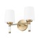 Z-Lite Henri Modern Gold 2 Light Vanity 7700-2V-MGLD - alternate 2