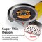 Powertec 4-1/2 Inch Diamond Saw Blades for Angle Grinder, Super Thin Turbo Mesh Rim Tile Blades, 6PK 14000-P6 - alternate 3