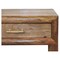 Homeroots 20" Brown Solid Wood One Drawer Nightstand 651836 - alternate 4