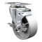 Service Caster 4 Inch Semi Steel Cast Iron Wheel Swivel Top Plate Caster with Brake SCC SCC-20S414-SSS-TLB-TP2 - alternate 1