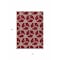 Homeroots 5' X 8' Burgundy And Gold Geometric Washable Indoor Outdoor Area Rug 613471 - alternate 3