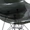Leisuremod Bristol 5-Piece Modern Dining Set: Round MDF Table & 4 Eiffel Plastic Chairs with Chrome Legs, 5PK BTBL-35BL-CR19TBL4 - alternate 6
