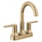 Delta Trinsic: Two Handle Centerset Bathroom Faucet 2559-CZMPU-DST - alternate 3