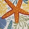 Homeroots 5' X 8' Blue Yellow And Orange Starfish Indoor Outdoor Area Rug 546832 - alternate 3