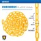 Us Weight 1.5" x 100' Yellow Plastic Safety Chain ft. SunShield UV Resistant Technology U2451YEL - alternate 3
