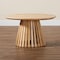 Bali & Pari Caribic Modern Slatted Acacia Wood Coffee Table 254-13767-ZORO - alternate 4
