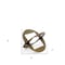 Homeroots 6" Gold Metal Geometric Orb Tabletop Sculpture 392460 - alternate 4