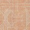 Homeroots 10' X 14' Orange And Ivory Abstract Washable Indoor Outdoor Area Rug 594952 - alternate 3