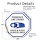 Signmission Premises Are Under Video & Audio Su, 10 inch X 10 inch, Vinyl Decal, 2PK OC-D-2PACK-10-20 - alternate 3
