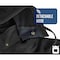 Oberon Hi-Vis 100% FR/Arc-Rated 12 oz Cotton Fleece Hoodie, Zipper Closure, Detachable Hood, Black, M ZFC207-M - alternate 3