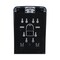 Boardwalk Rely Hybrid Liquid Soap/Hand Sanitizer Dispenser, 900mL, 5.5x4x12, Blk SH900SBBW - alternate 2