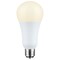 Satco 5/14/20 Wattage Selectable A21 LED - 3-Way Lamp - White Finish - 2700K CCT - Medium Double Contact Base - 120 Volt S11515 - alternate 2