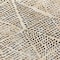 Homeroots 8' Beige Ivory And Black Round Geometric Washable Indoor Outdoor Area Rug 577549 - alternate 4