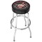 Plasticolor Round Black Vinyl Seat With The Busted Knuckle Garage/Hand With Wrench, Non-Swivel, 4 Steel Legs 004753R01 - alternate 1