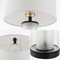 Jonathan Y Tryon 26 in. Modern Minimalist Glass/Iron Nightlight LED Table Lamp, Oil Rubbed Bronze/Clear, 2PK JYL1137C-SET2 - alternate 4