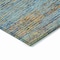 Homeroots 3' X 5' Denim Blue Striped Washable Indoor Outdoor Area Rug 608467 - alternate 5