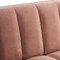Homeroots 85" Blush Velvet Wood Sofa 543929 - alternate 5