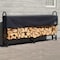 Shelterlogic Firewood Rack-in-a-Box Black Heavy Duty Firewood Rack With Cover 8 Ft. 90402 - alternate 4