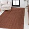 Jonathan Y Pata Hand Woven Chunky Jute Terracotta 3 ft. x 5 ft. Area Rug NRF102F-3 - alternate 3