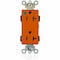 Leviton Straight Blade Receptacle, 5-20R, 20 A, 125V AC, Isolated Ground MD830-IG - alternate 1