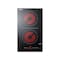 Summit 12in Wide 115V 2-Burner Radiant Cooktop With Safety Shutoff CRH2BT30115 - alternate 1