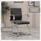 Leisuremod Benmar Modern Office Chair with Faux Leather Sled Base Task Chair & Arms BGO19CHL - alternate 4