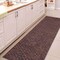 Jonathan Y Petunia Distressed All-Over Floral Border Non-Slip Washable Rust/Charcoal 2ft x 8ft Runner Rug PTN102F-28 - alternate 2