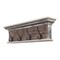 Homeroots 28in Brown Solid Wood Four Hook Wall Mount Coat Rack 397662 - alternate 5