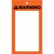 Labeltac Warning Tag, Safety Orange, Printable Tag Roll LT35TAG-SO - alternate 2