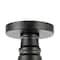 Jonathan Y Camila 14" 1-Light Classic Industrial Indoor/Outdoor Iron LED Semi Flush Mount, Gray/White JYL7617D - alternate 5