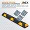 Jrex Safety 48 in Rubber Parking Block Curb Stop, Yellow Reflective Strip PBSY-JR-4 - alternate 2