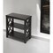 Homeroots 25" Black Wood Two Tier Bookcase 389562 - alternate 5