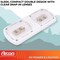 Arcon Arcon 20712N; Interior Ligh; LED Ceiling Double Light; 12 Volt; Soft White; Clear Lens; Single 20712N - alternate 5