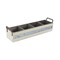 Homeroots 19" Antiqued White Solid Wood And Metal Box 487959 - alternate 2