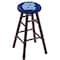 Holland Bar Stool Co Oak Counter Stool, Dark Cherry Finish, North Carolina Seat RC24OSDC - alternate 1