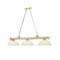 Z-Lite Cordon Heritage Brass 3 Light Billiard 2306-3HBR-DGM14 - alternate 5