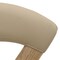 Leisuremod Wooden Dining Chair Modern style Nymia Collection Washed Walnut in Taupe NCWW-22TP - alternate 5