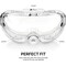 Neiko Pro Clear Protective Lab Safety Goggles, Chemistry Lab Goggles, Scientific, Construction Goggles 53875B - alternate 5