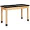 Diversified Spaces Science Lab Table, Wood, Wood Frame, Wood Surface, 60" W, Beige P7604K30N - alternate 1